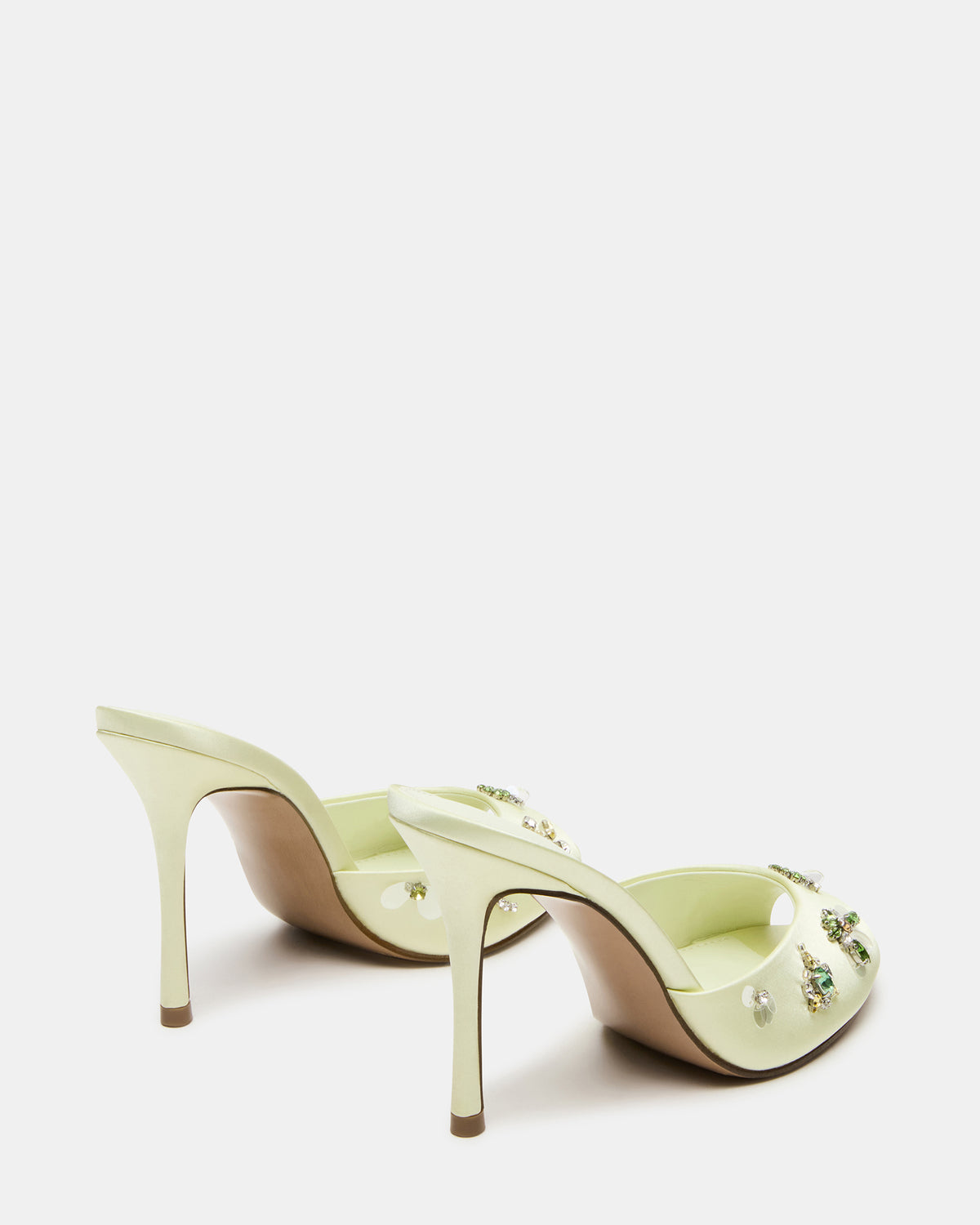 PRIYA Butter Yellow Stones Mule Women's Heel | Steve Madden Special Offer