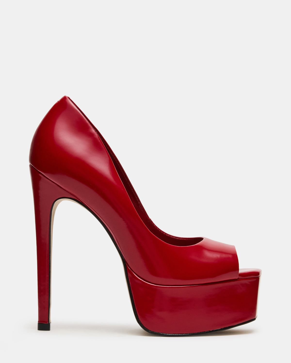 IVES Red Box Platform Square-Toe Stiletto Women's Heel | Steve Madden Recommended