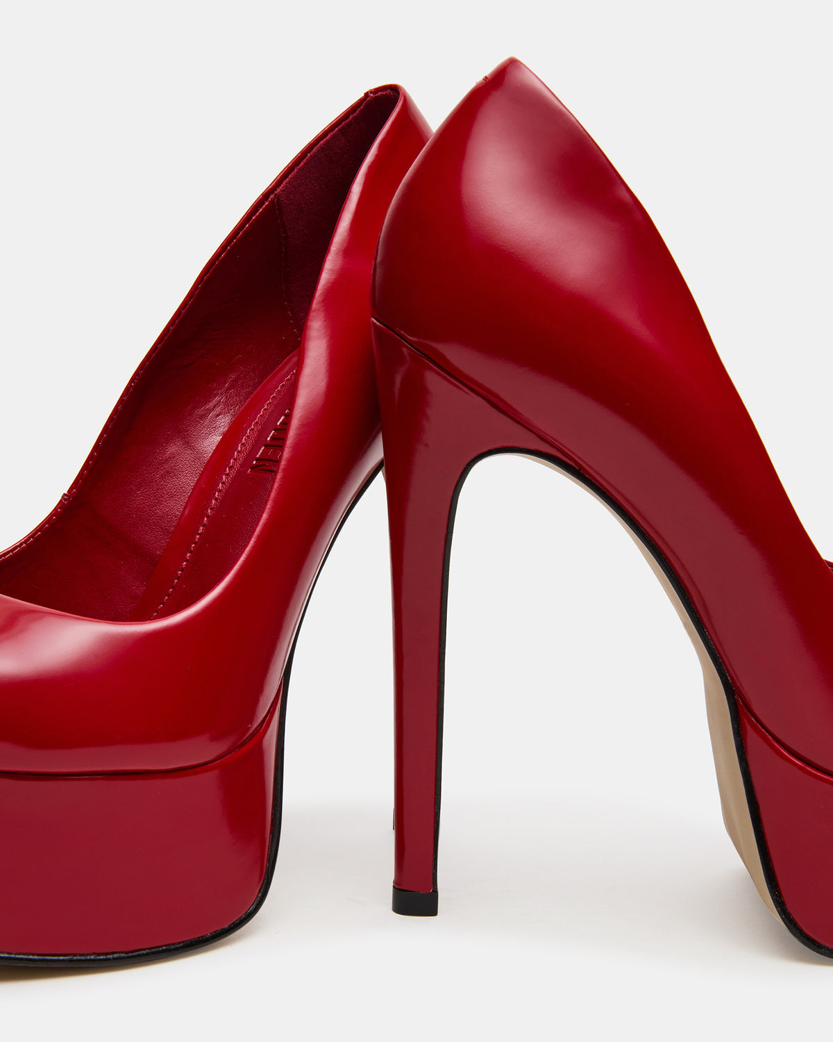 IVES Red Box Platform Square-Toe Stiletto Women's Heel | Steve Madden Recommended