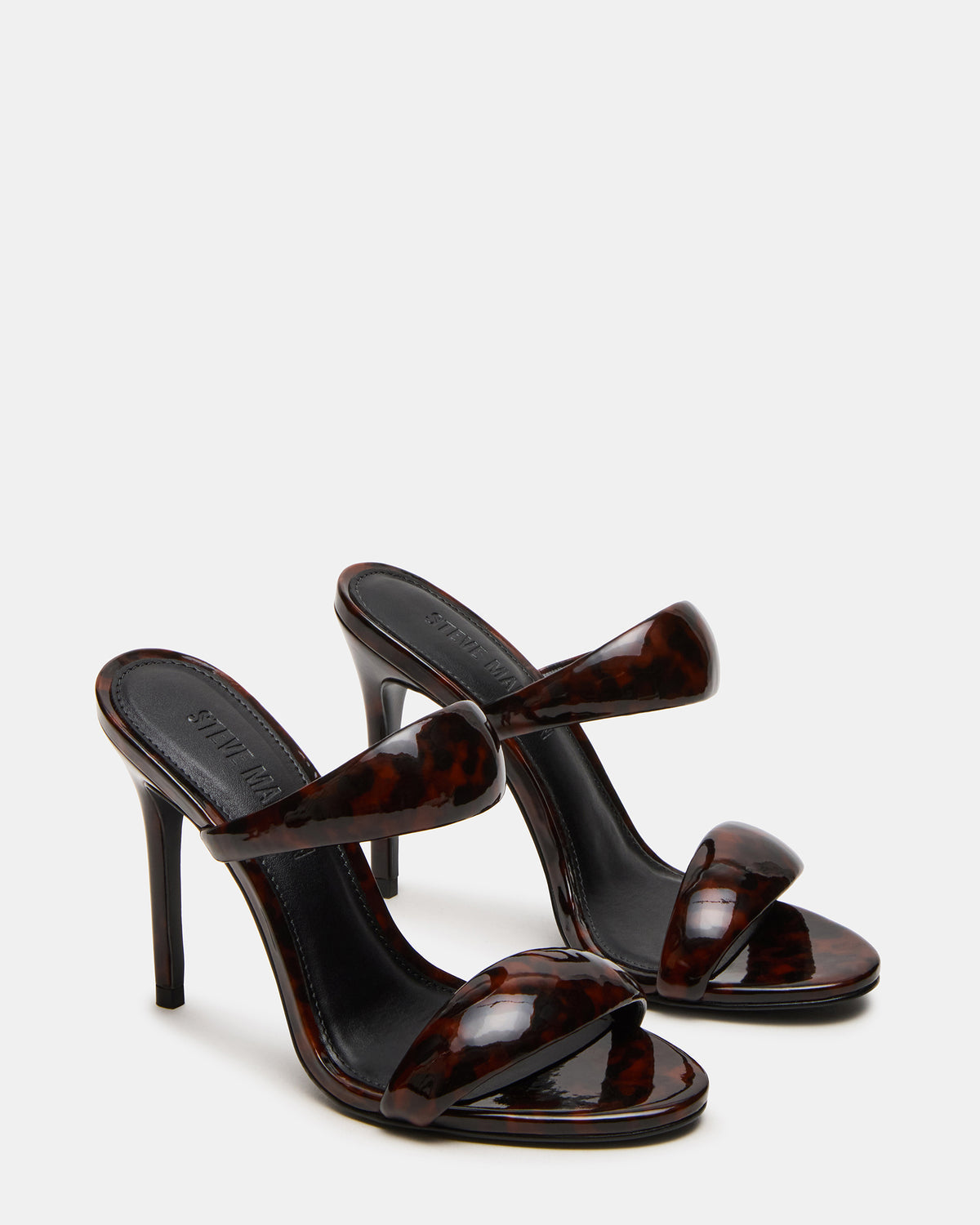 SATURN Tortoise Stiletto Mule Women's Heel | Steve Madden Latest