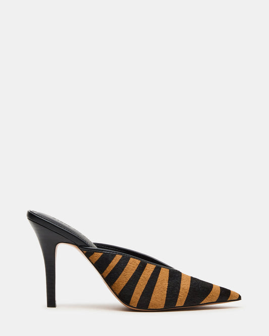 LITA Tiger Pointed-Toe Mule Pump Women's Heel | Steve Madden Trending