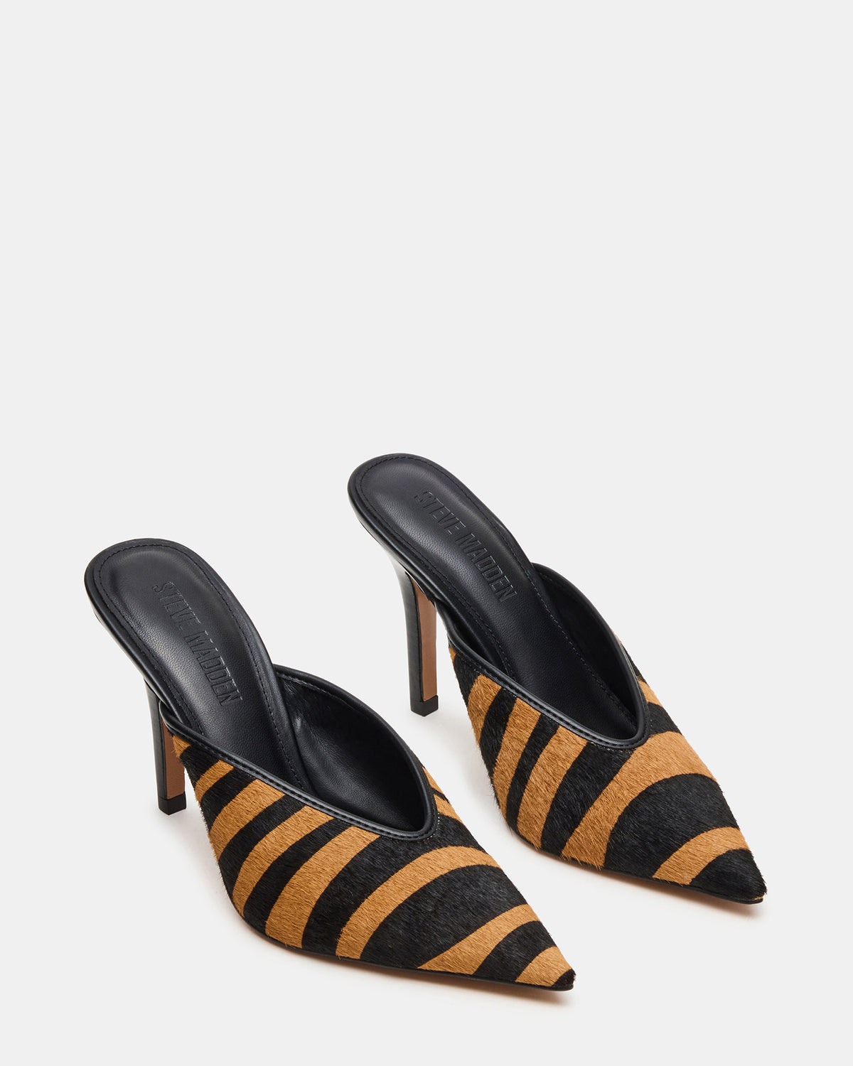 LITA Tiger Pointed-Toe Mule Pump Women's Heel | Steve Madden Trending