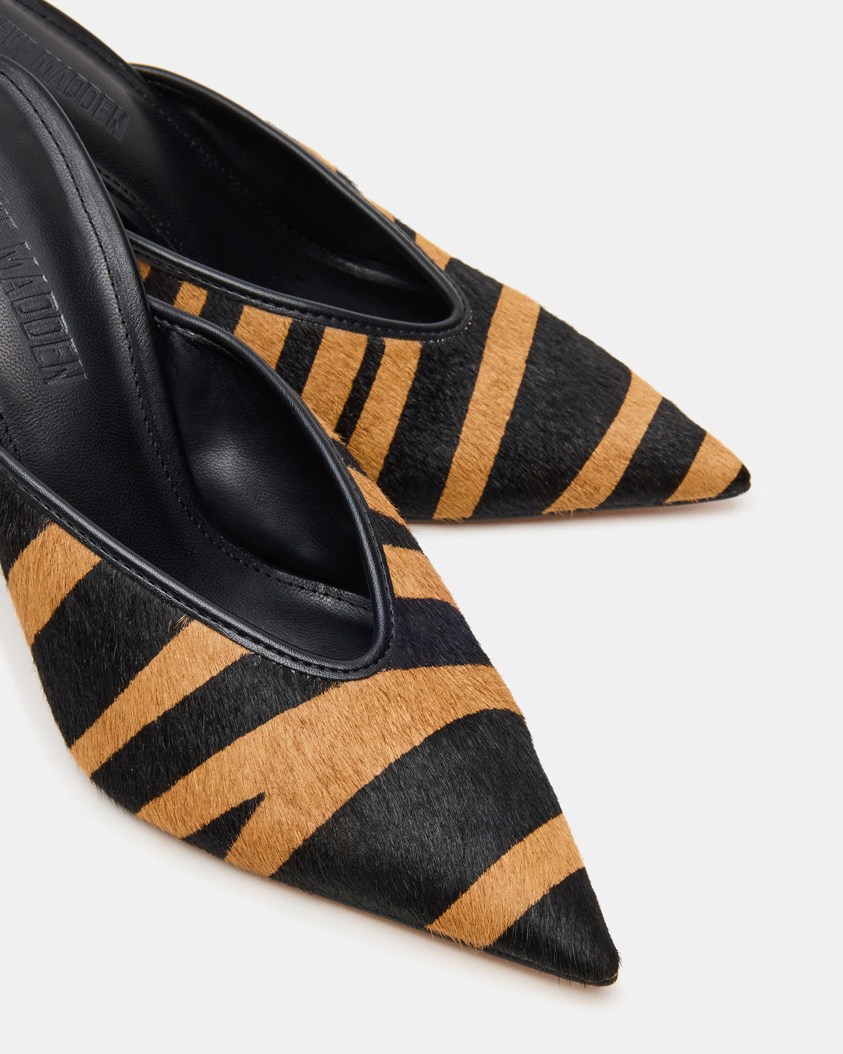 LITA Tiger Pointed-Toe Mule Pump Women's Heel | Steve Madden Trending