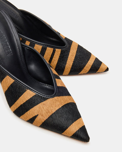 LITA Tiger Pointed-Toe Mule Pump Women's Heel | Steve Madden Trending