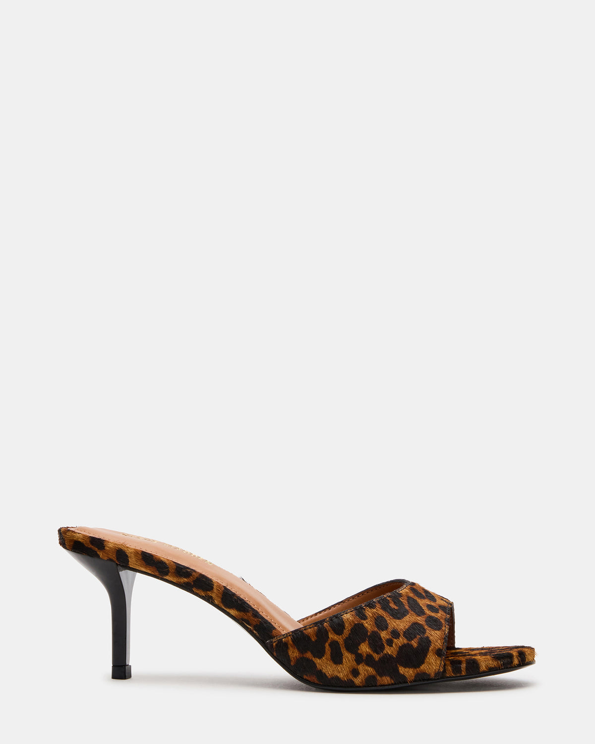 KENDRIX Leopard Women's Mule Heel | Steve Madden Trusted