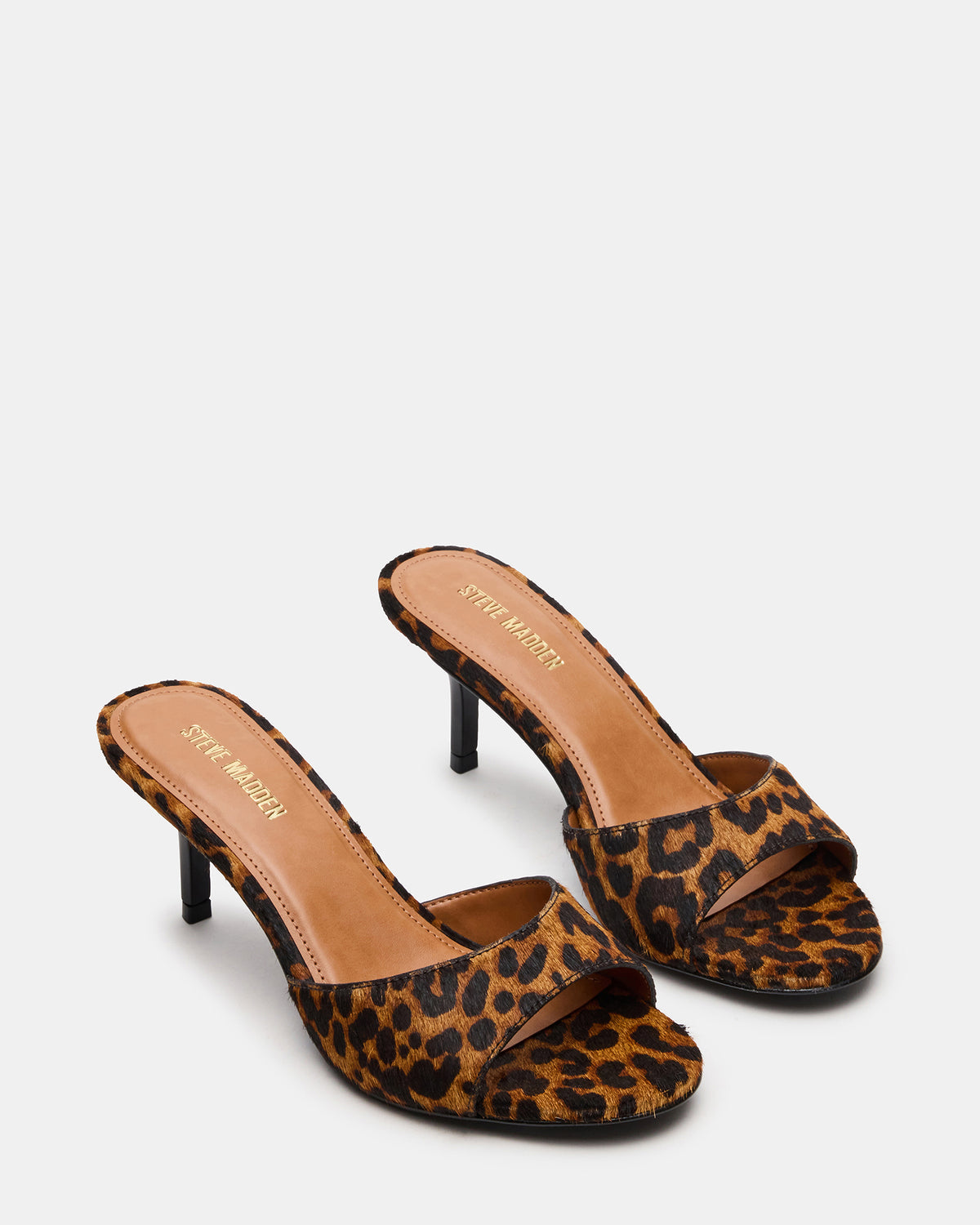 KENDRIX Leopard Women's Mule Heel | Steve Madden Trusted