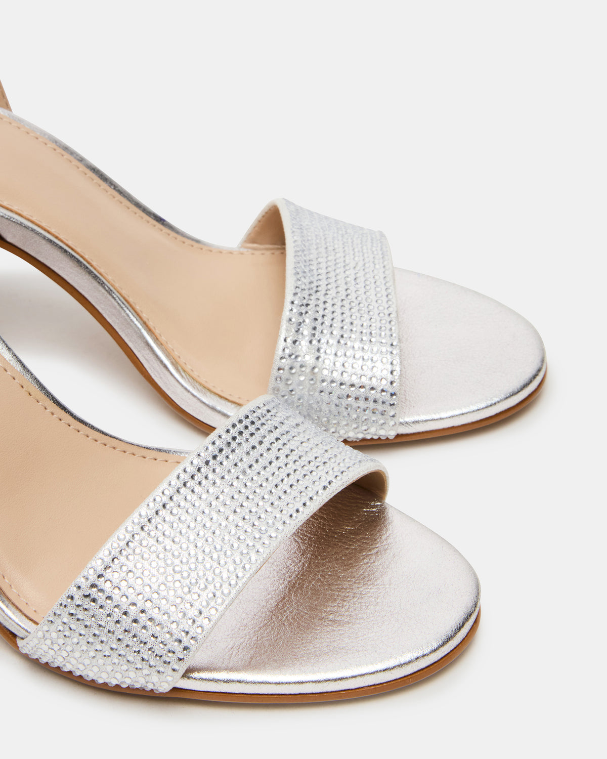 LARAH Rhinestone Rounded Toe Block Heel Women's Heel | Steve Madden Trusted
