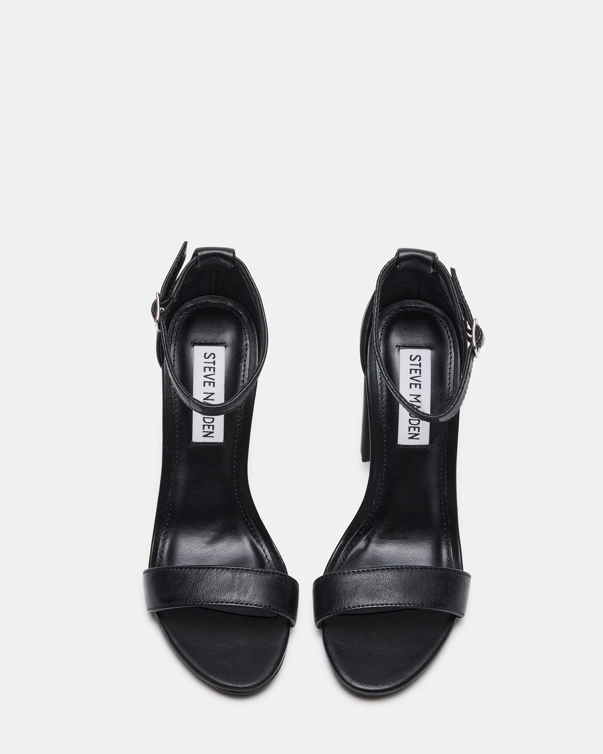 CARRSON Black Leather Women's Heel | Steve Madden New