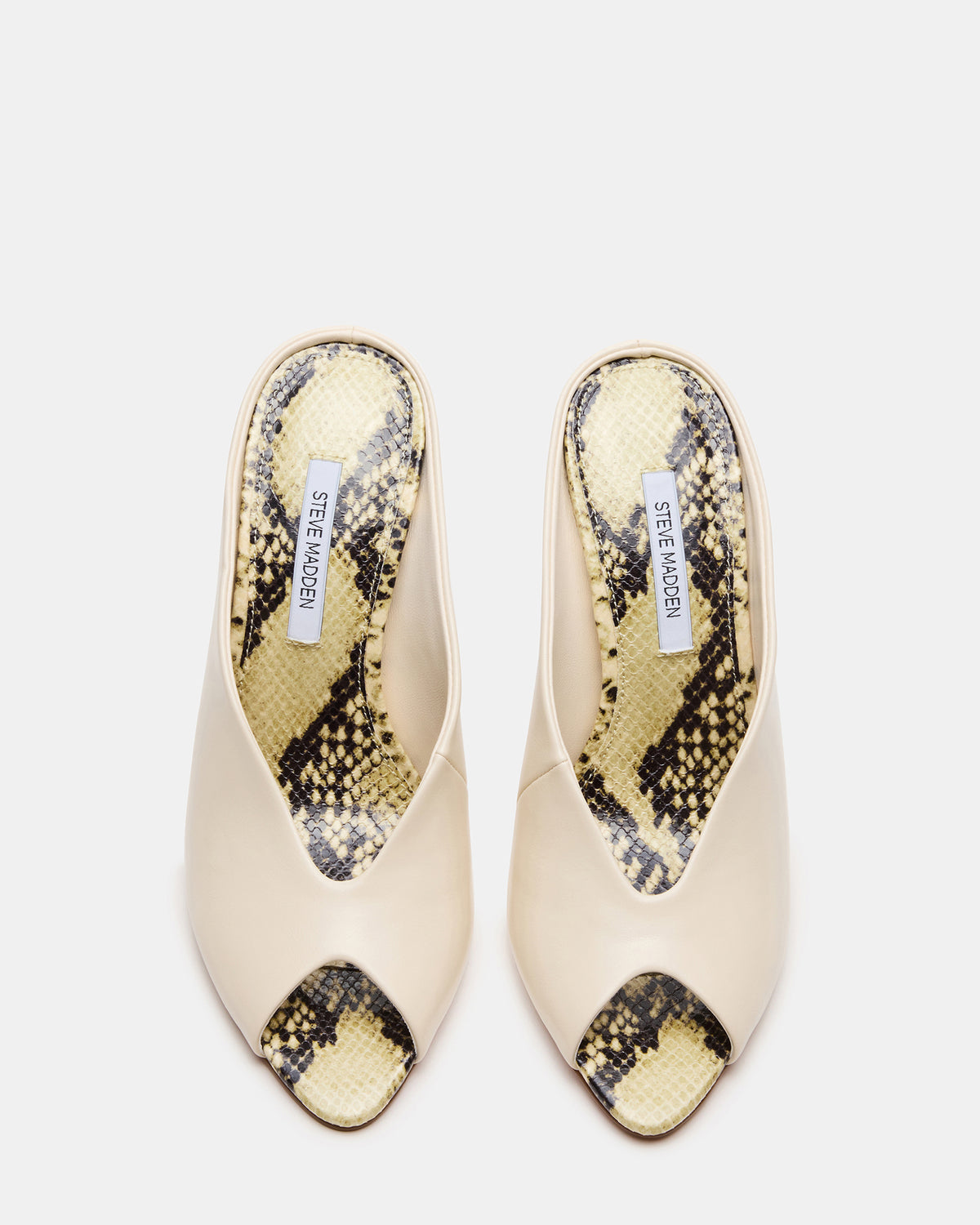 AGAZE Bone Multi Peep-Toe Stiletto Women's Heel | Steve Madden Essential