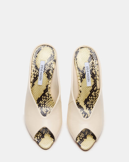 AGAZE Bone Multi Peep-Toe Stiletto Women's Heel | Steve Madden Essential