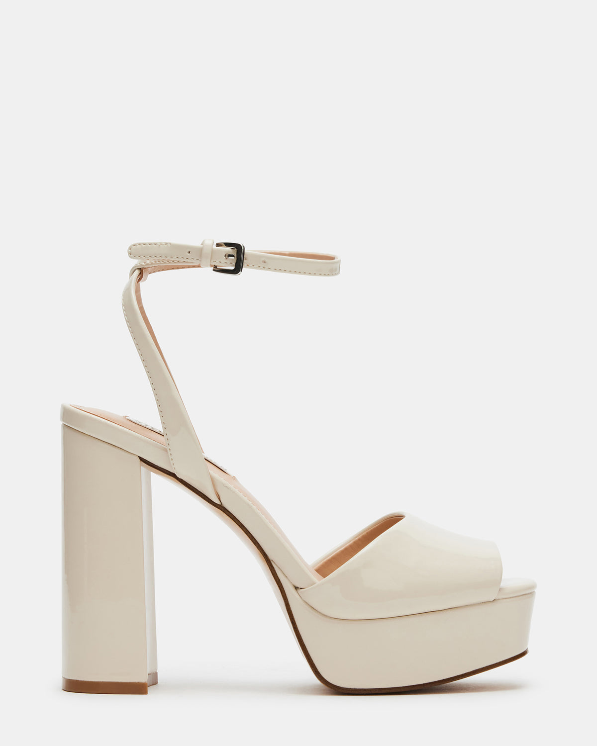 LOURDES Bone Patent Platform Heel | Women's Heels | Steve Madden Best Price