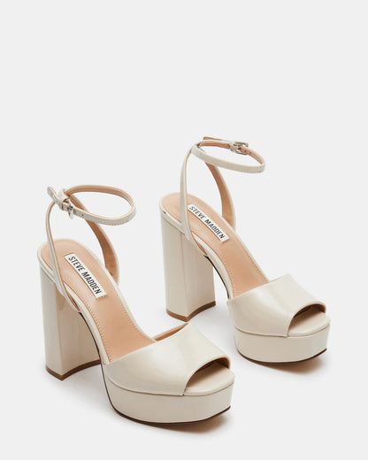 LOURDES Bone Patent Platform Heel | Women's Heels | Steve Madden Best Price