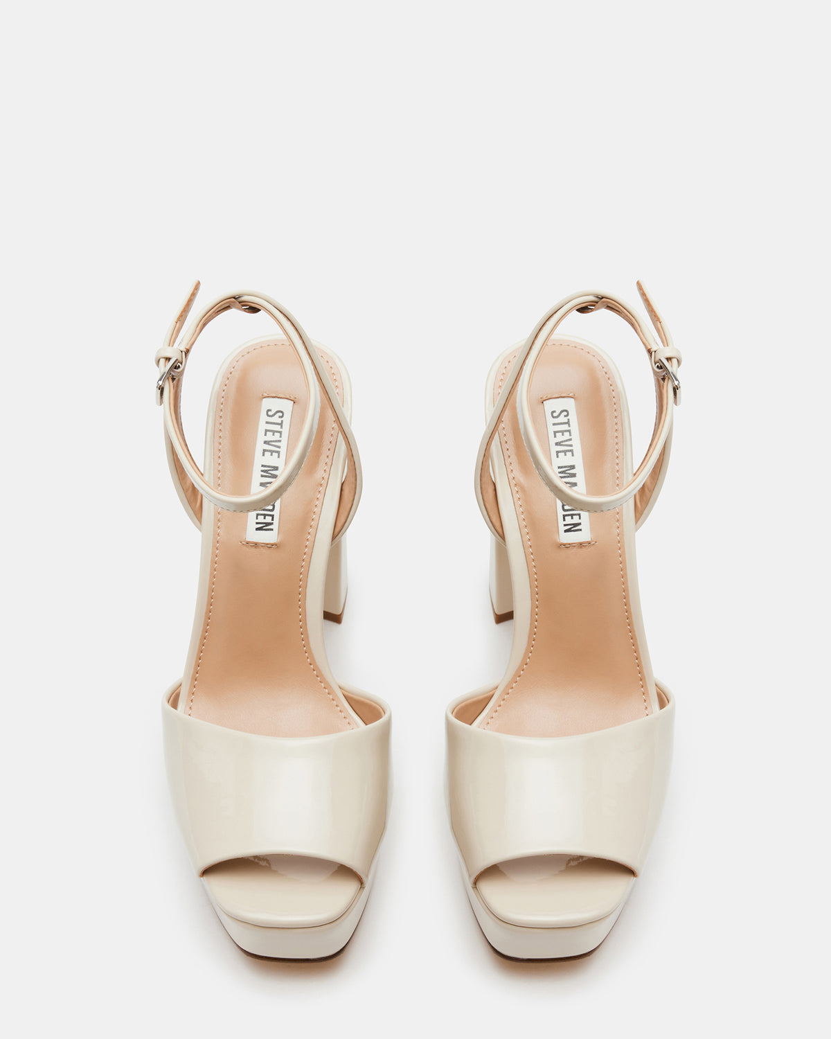 LOURDES Bone Patent Platform Heel | Women's Heels | Steve Madden Best Price