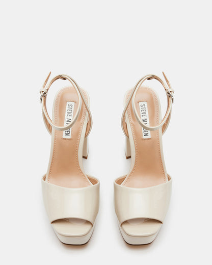 LOURDES Bone Patent Platform Heel | Women's Heels | Steve Madden Best Price
