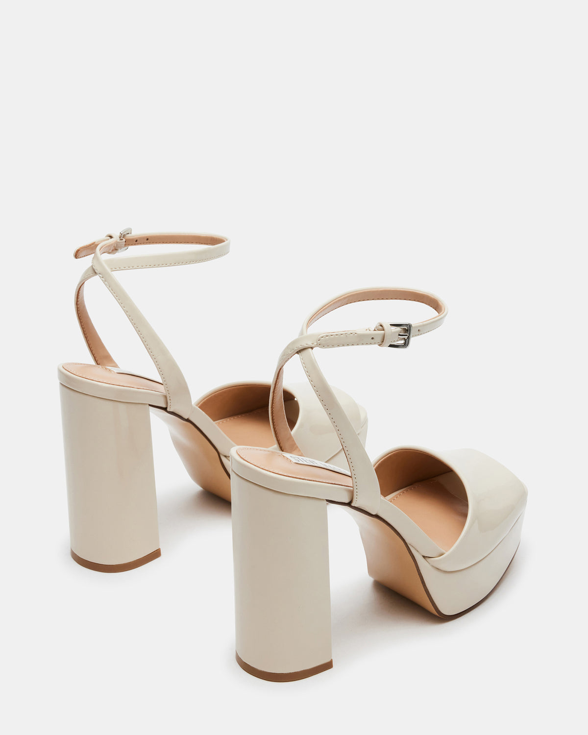 LOURDES Bone Patent Platform Heel | Women's Heels | Steve Madden Best Price