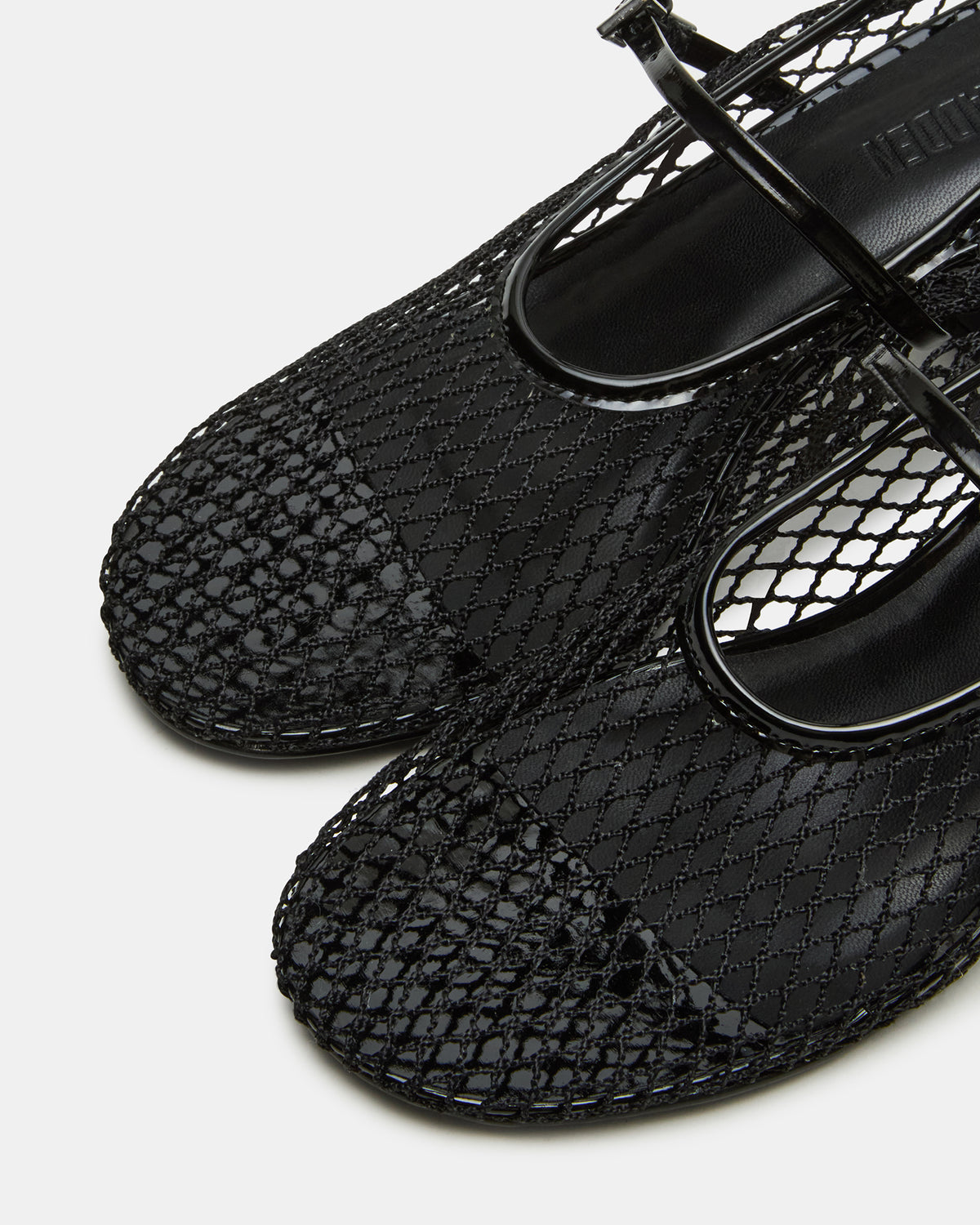RAYNOR Black Women's Mary Jane Mesh Block Heel | Steve Madden Everyday