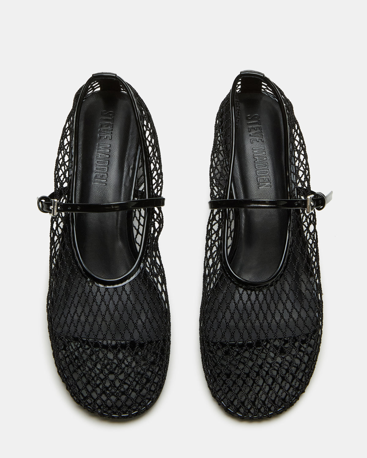 RAYNOR Black Women's Mary Jane Mesh Block Heel | Steve Madden Everyday