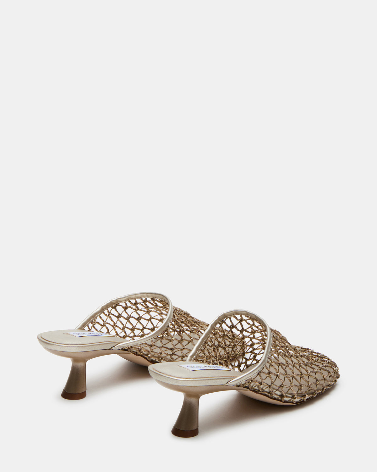 XRAY Gold Women's Caged Net Mule Heel | Steve Madden Essential