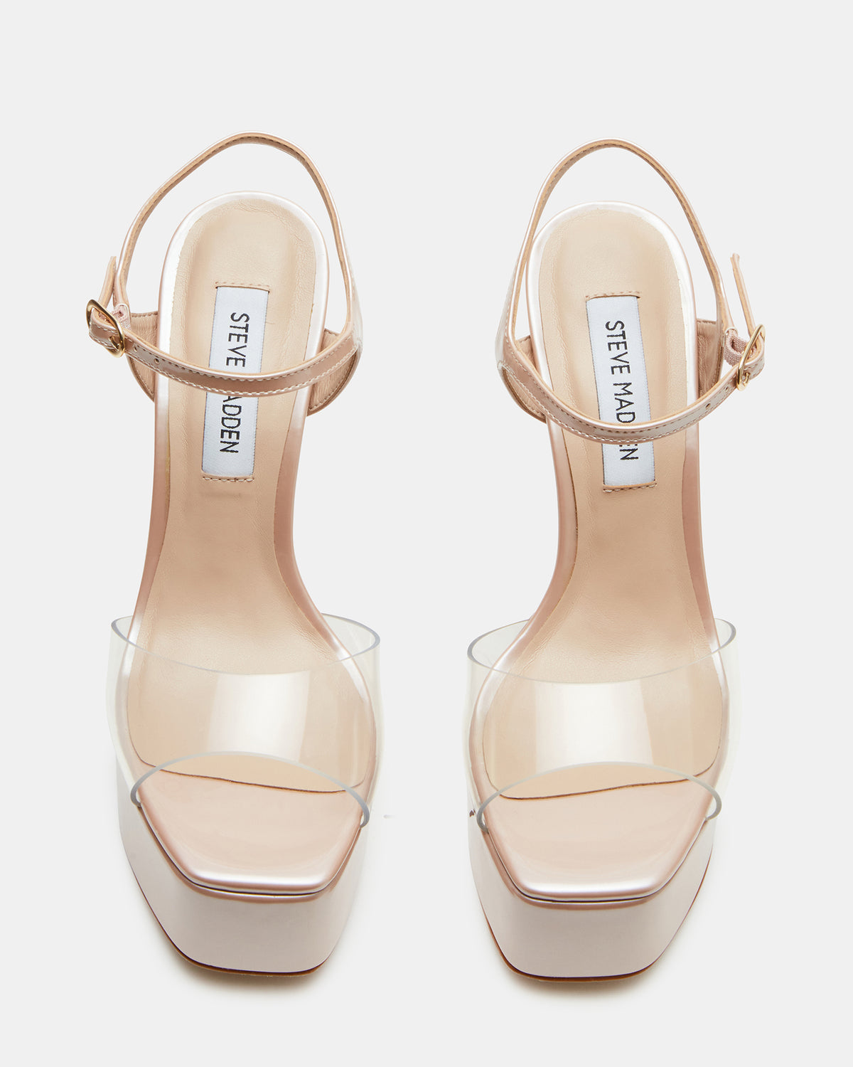 COLOGNE Clear Platform Stiletto Women's Heel | Steve Madden Essential