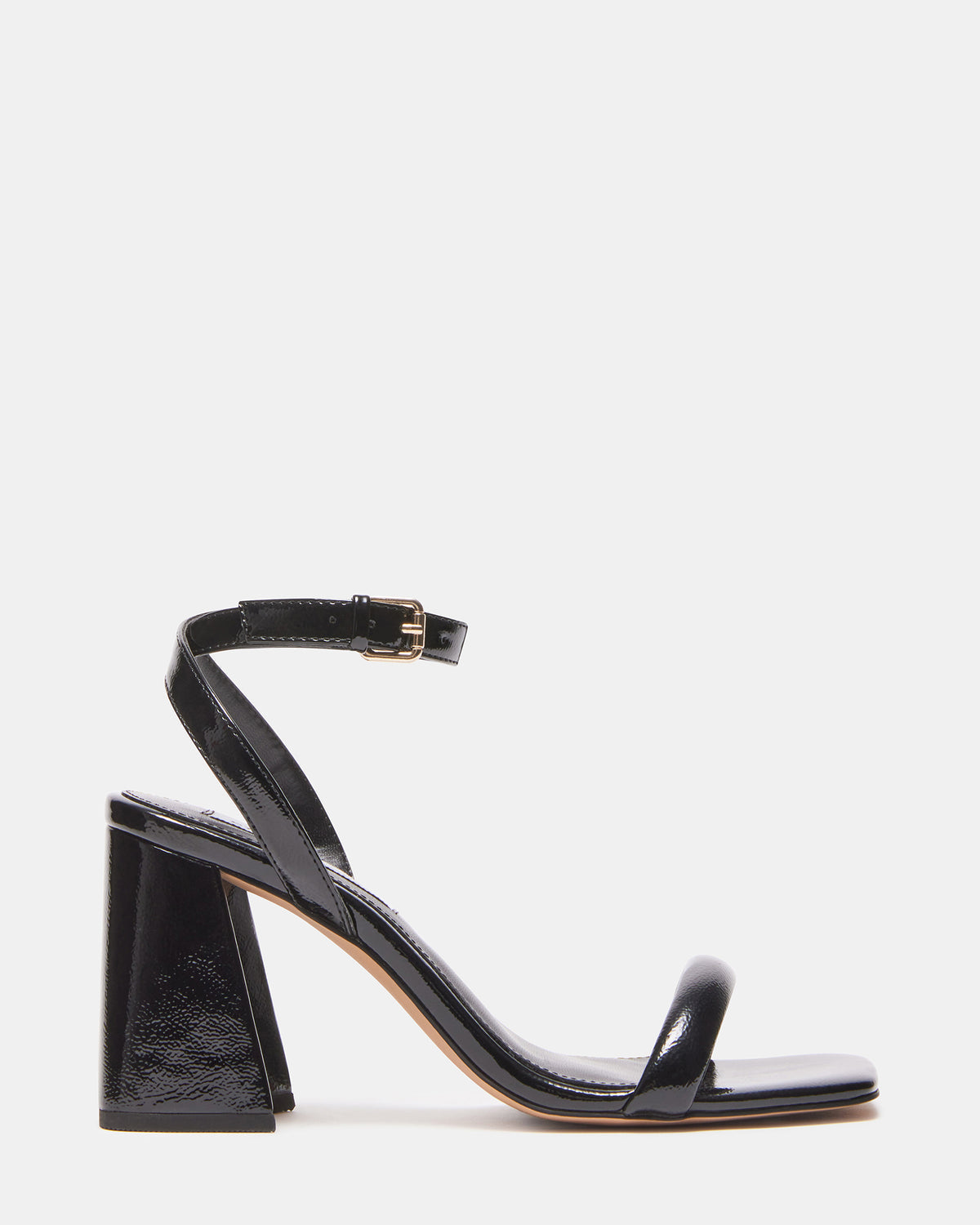 GRETIN Black Square Toe Heels | Women's Heels | Steve Madden Sale