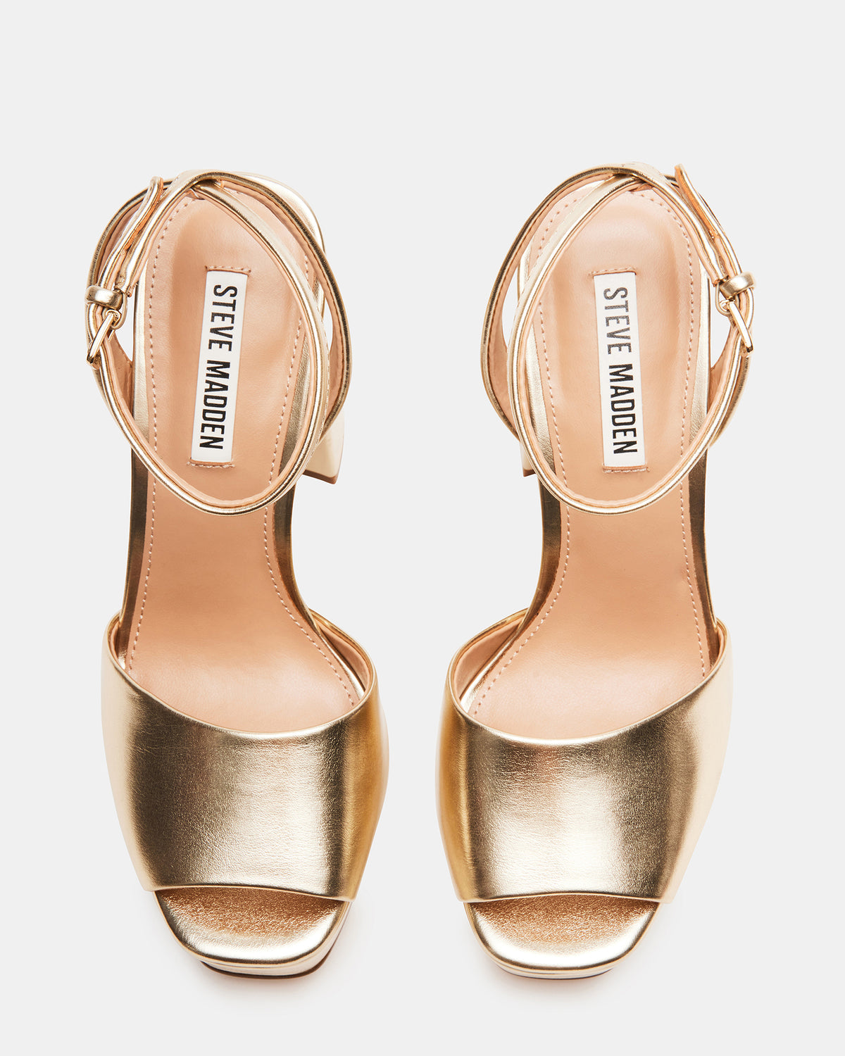 LOURDES Champagne Platform Heel | Women's Heels | Steve Madden Top Pick