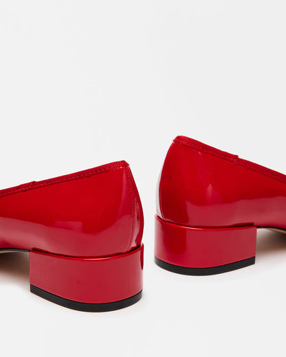 CHERISH Red Patent Women's Slip-On Heel | Steve Madden Special Offer