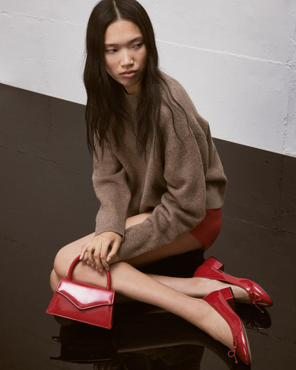 CHERISH Red Patent Women's Slip-On Heel | Steve Madden Special Offer