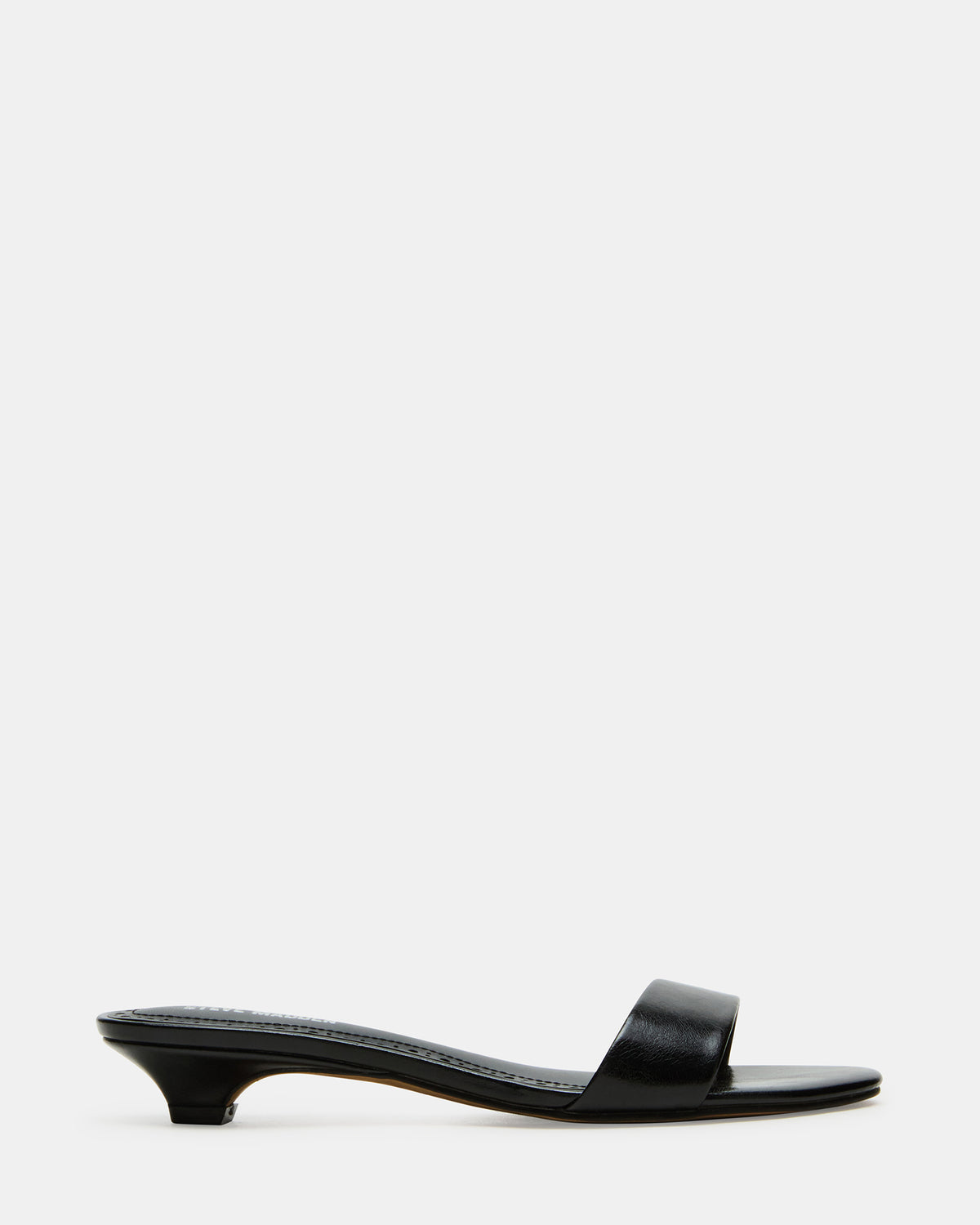 BERRY Black Women's Mule Kitten Heel | Steve Madden Sale