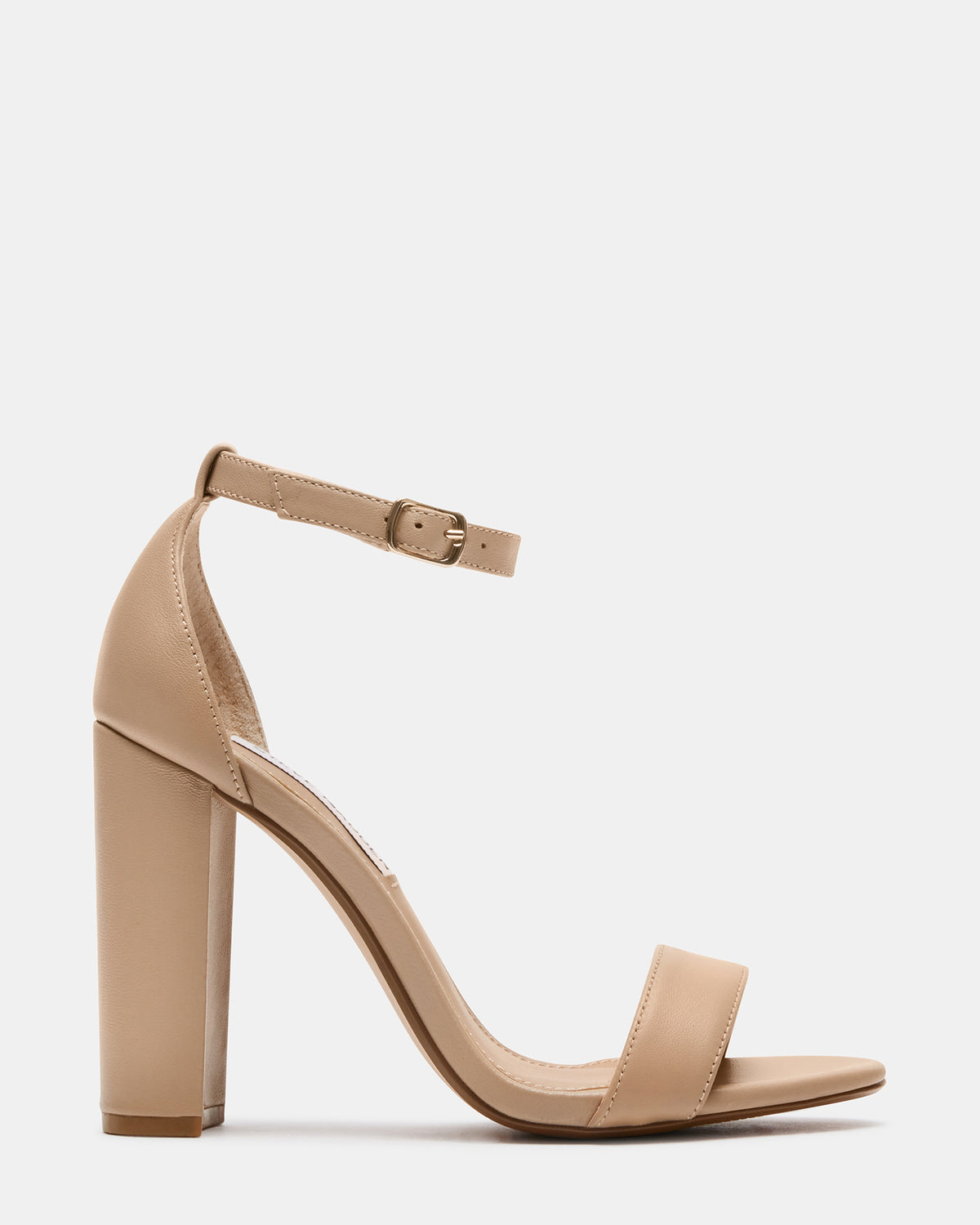 CARRSON Blush Leather Women's Heel | Steve Madden Trending
