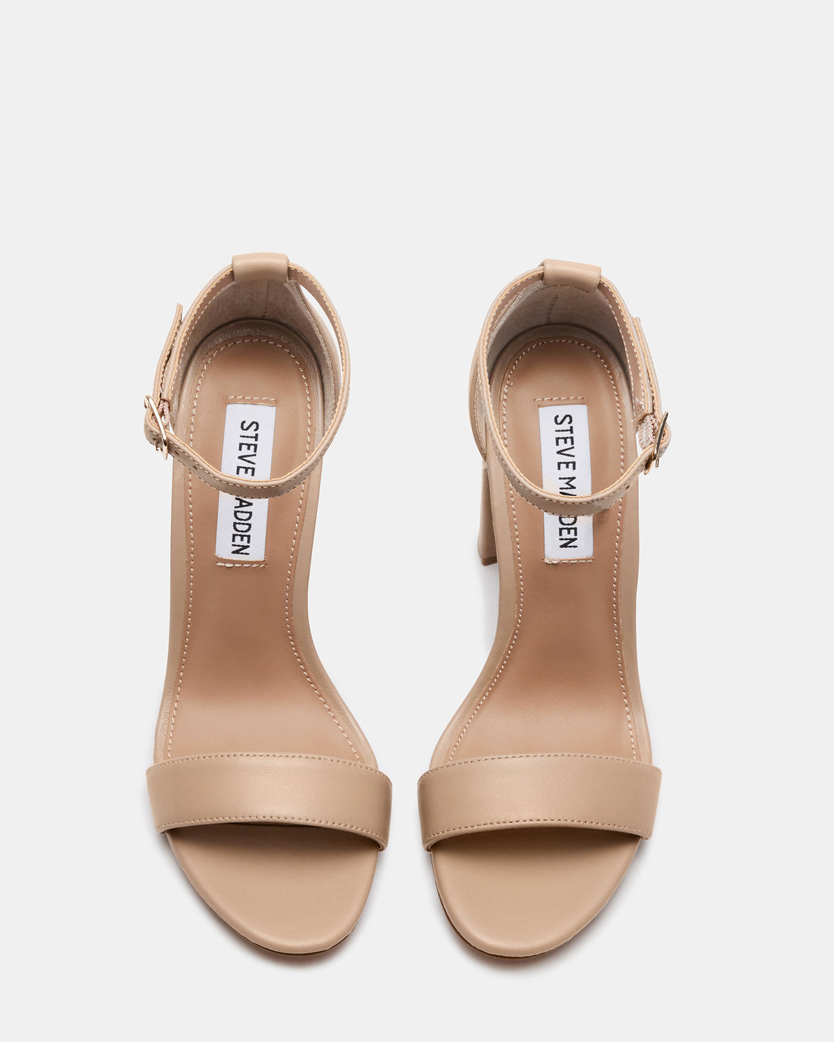 CARRSON Blush Leather Women's Heel | Steve Madden Trending