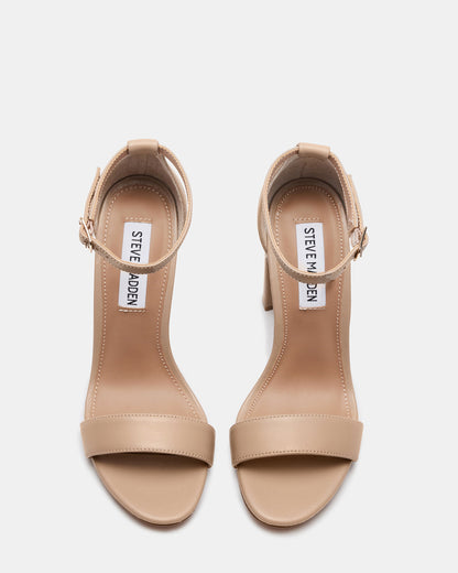 CARRSON Blush Leather Women's Heel | Steve Madden Trending
