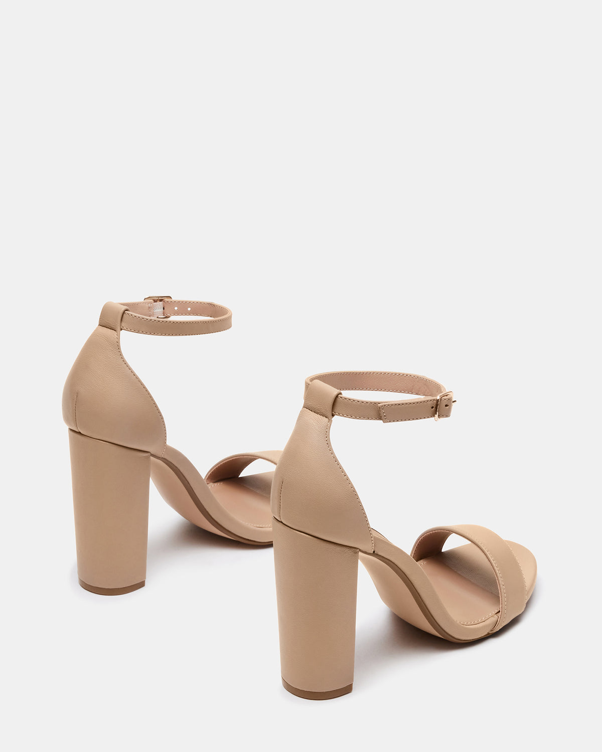 CARRSON Blush Leather Women's Heel | Steve Madden Trending