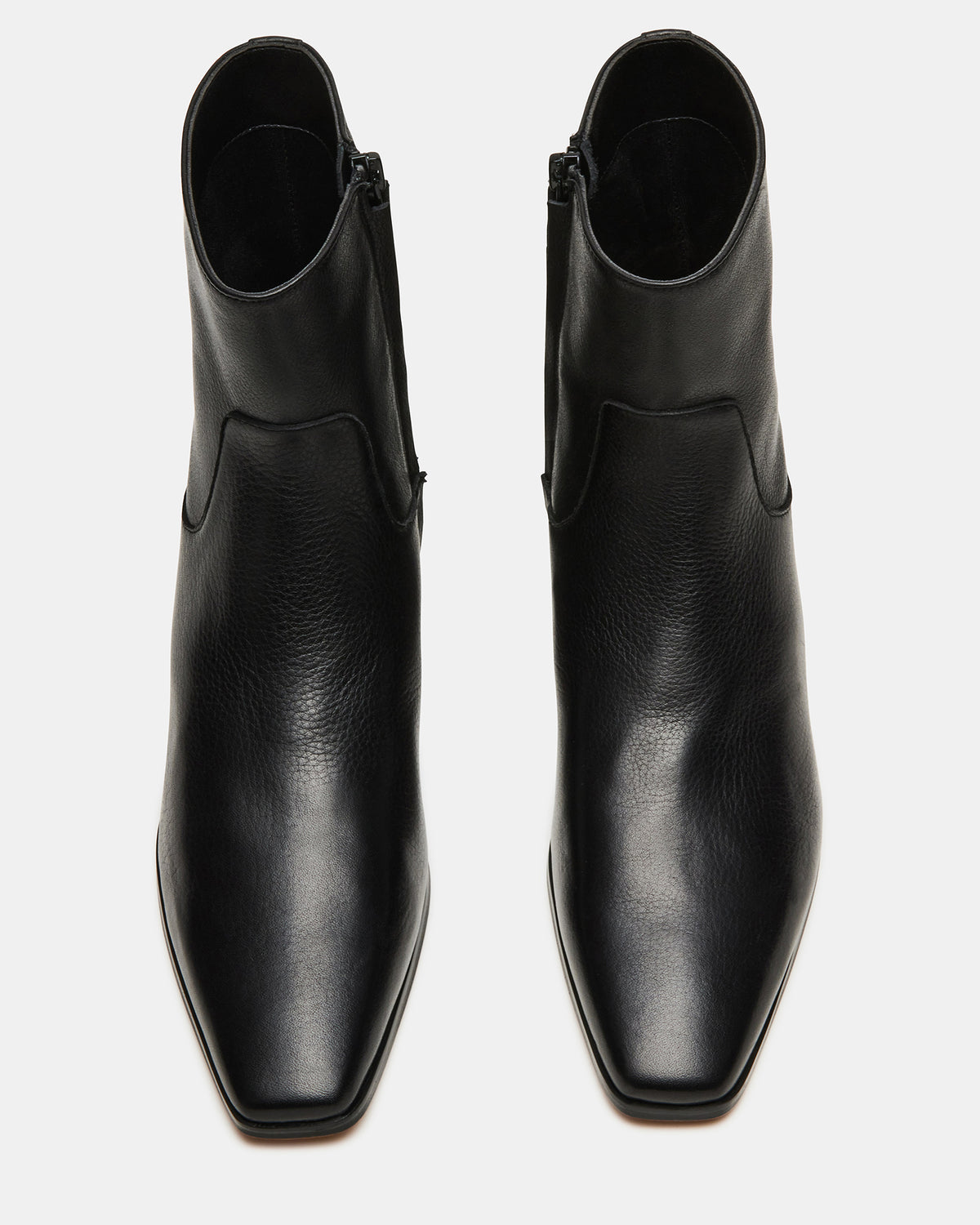 DUSTY Black Leather Women's Ankle Boot | Steve Madden Popular