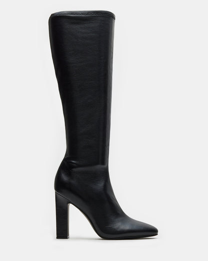 ARIA Black Women's Knee-High Women's Boot | Steve Madden Premium