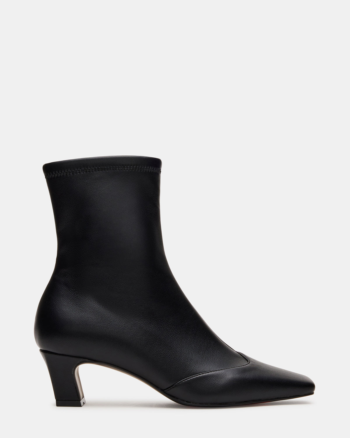 JETER Black Square-Toe Women's Ankle Boot | Steve Madden Popular