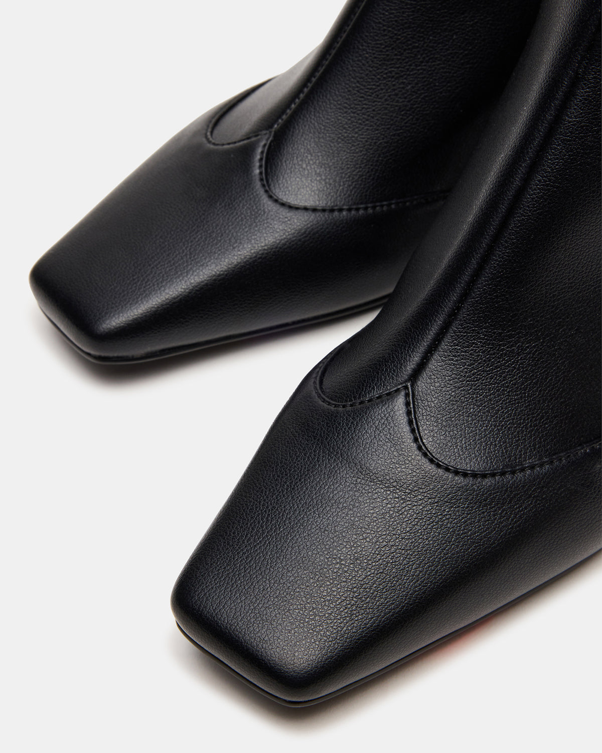 JETER Black Square-Toe Women's Ankle Boot | Steve Madden Popular