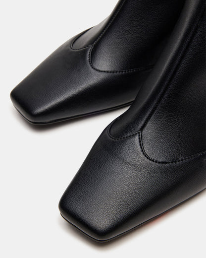 JETER Black Square-Toe Women's Ankle Boot | Steve Madden Popular