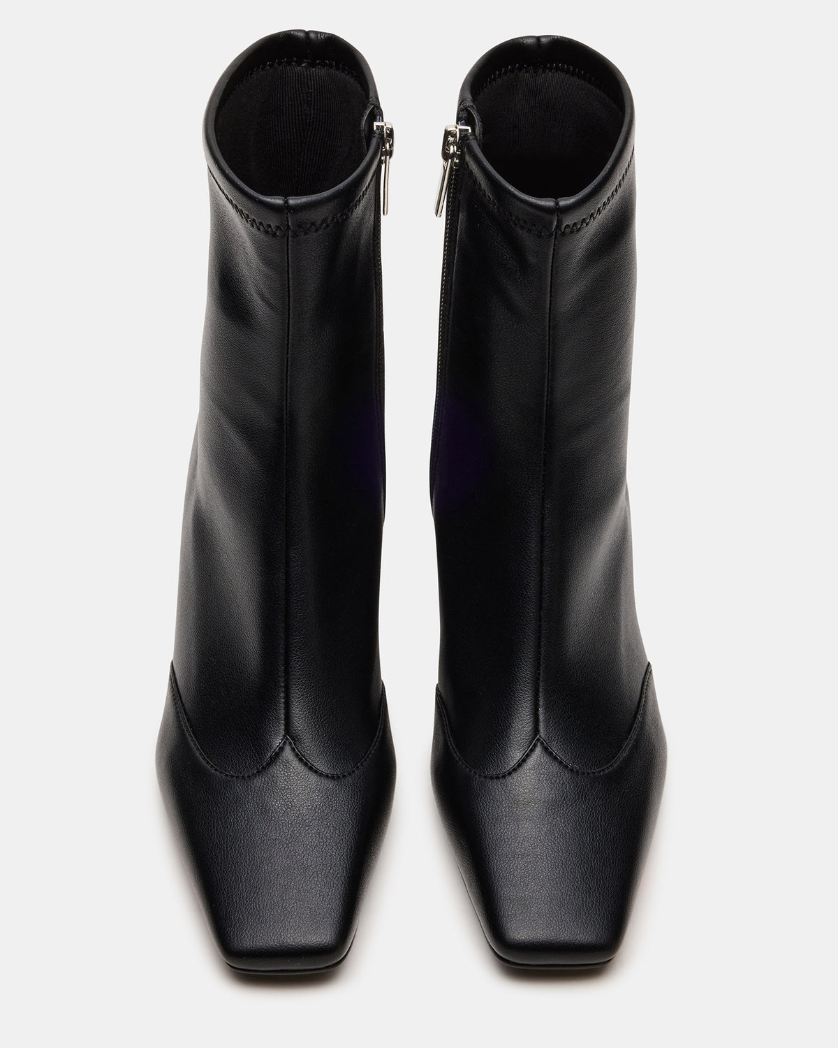 JETER Black Square-Toe Women's Ankle Boot | Steve Madden Popular