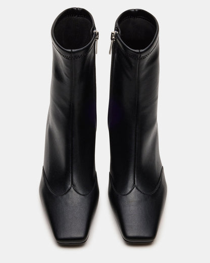 JETER Black Square-Toe Women's Ankle Boot | Steve Madden Popular
