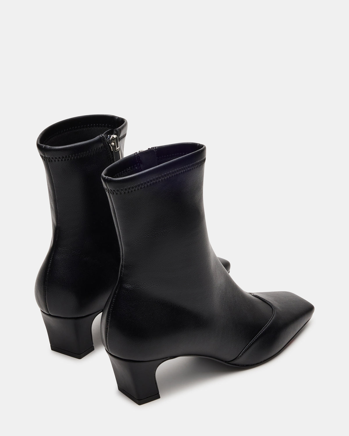 JETER Black Square-Toe Women's Ankle Boot | Steve Madden Popular