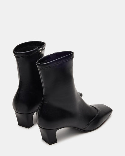 JETER Black Square-Toe Women's Ankle Boot | Steve Madden Popular