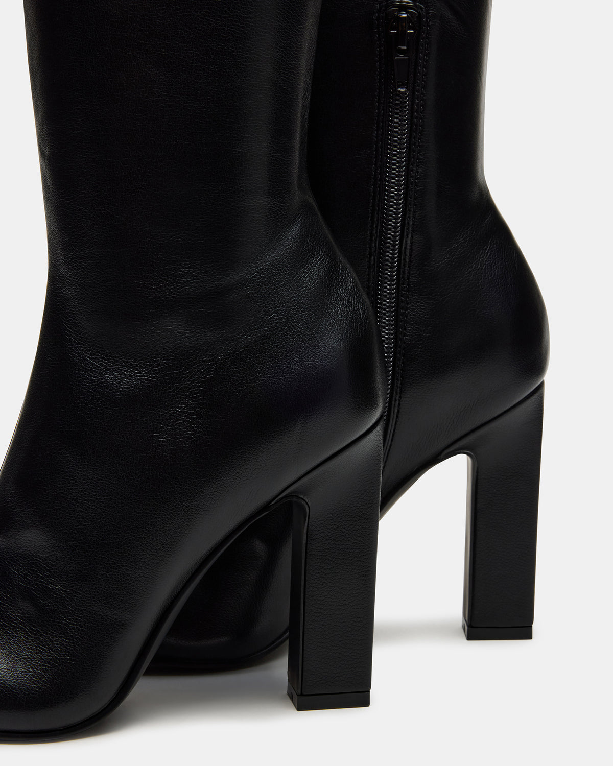 ARIA Black Wide Calf Knee-High Women's Boot | Steve Madden Trusted