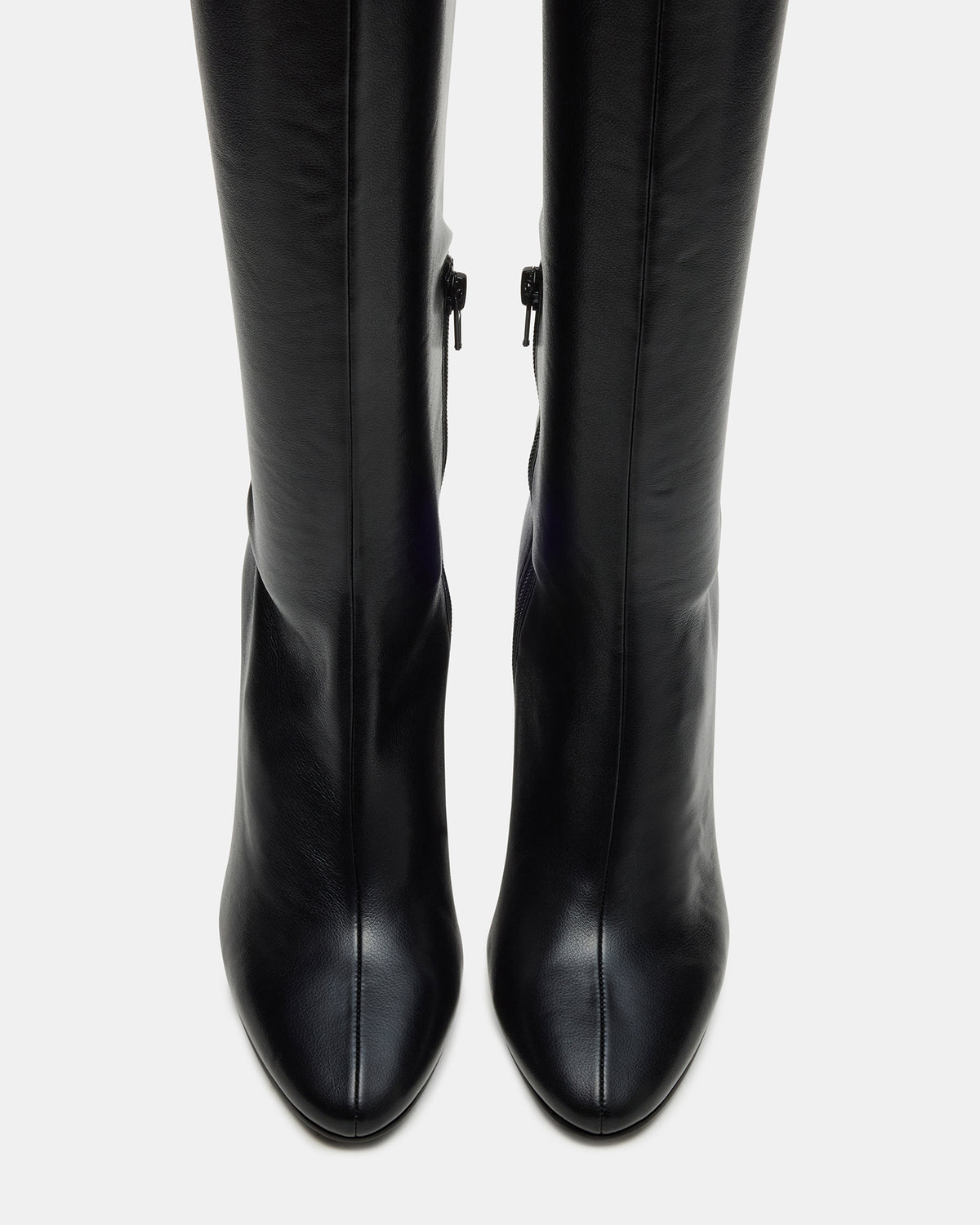 ARIA Black Wide Calf Knee-High Women's Boot | Steve Madden Trusted