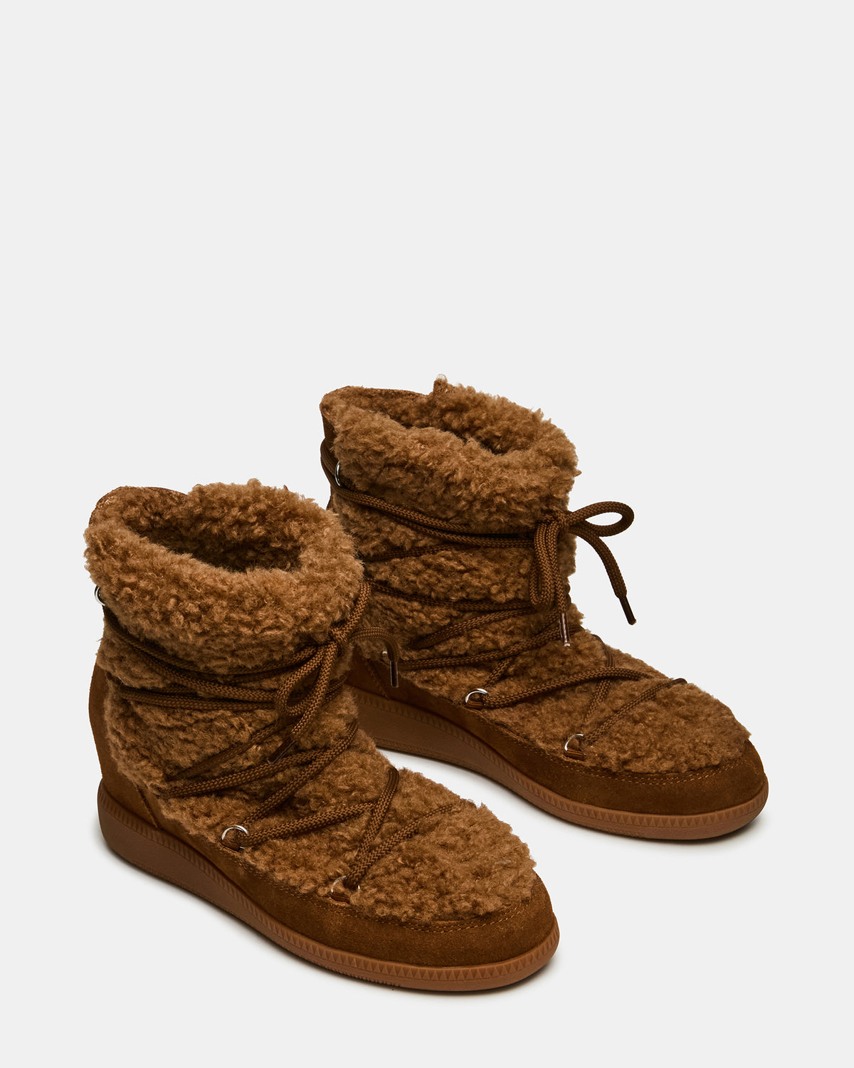 WYSTAN Chestnut Lace-Up Women's Ankle Boot | Steve Madden Exclusive