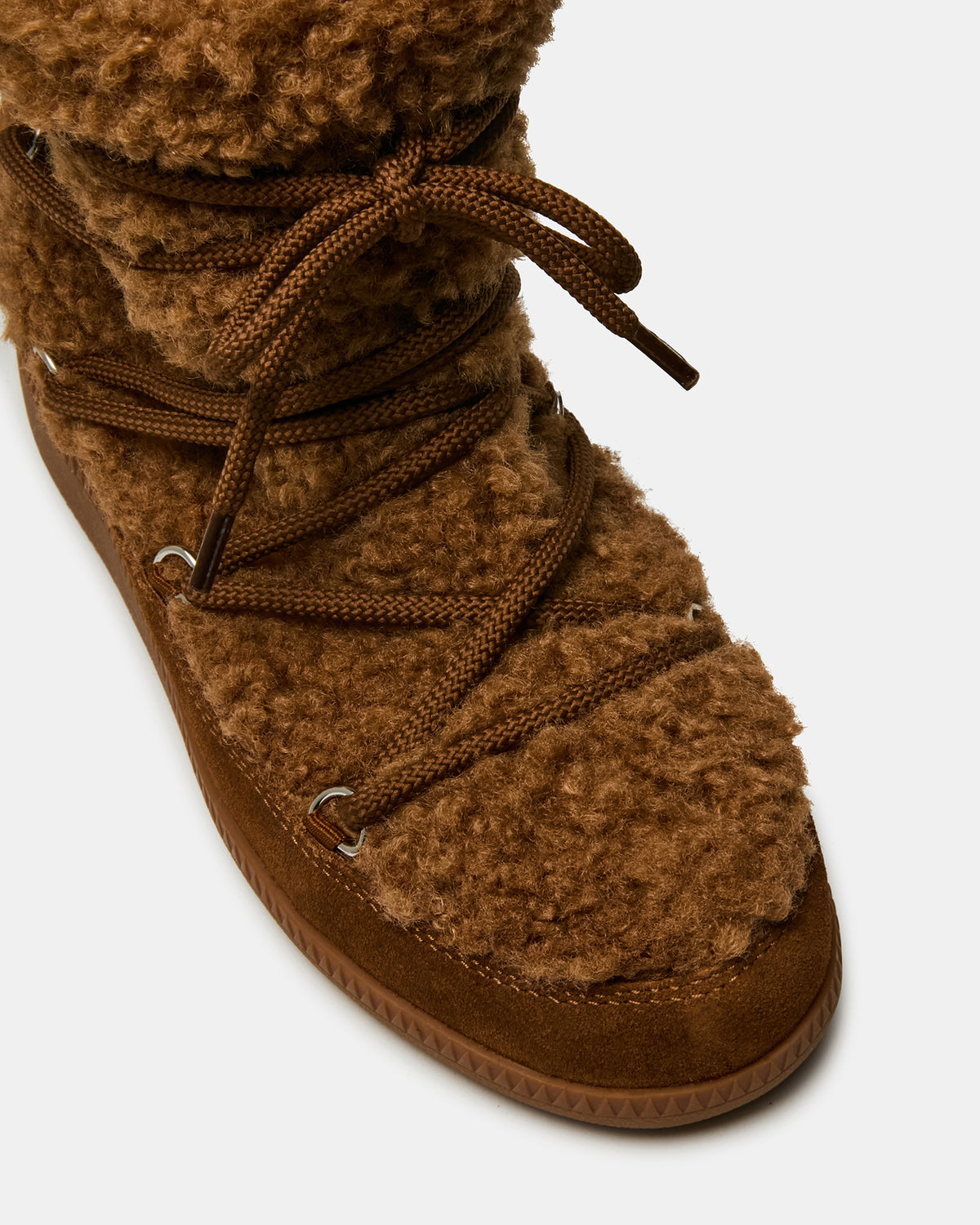 WYSTAN Chestnut Lace-Up Women's Ankle Boot | Steve Madden Exclusive