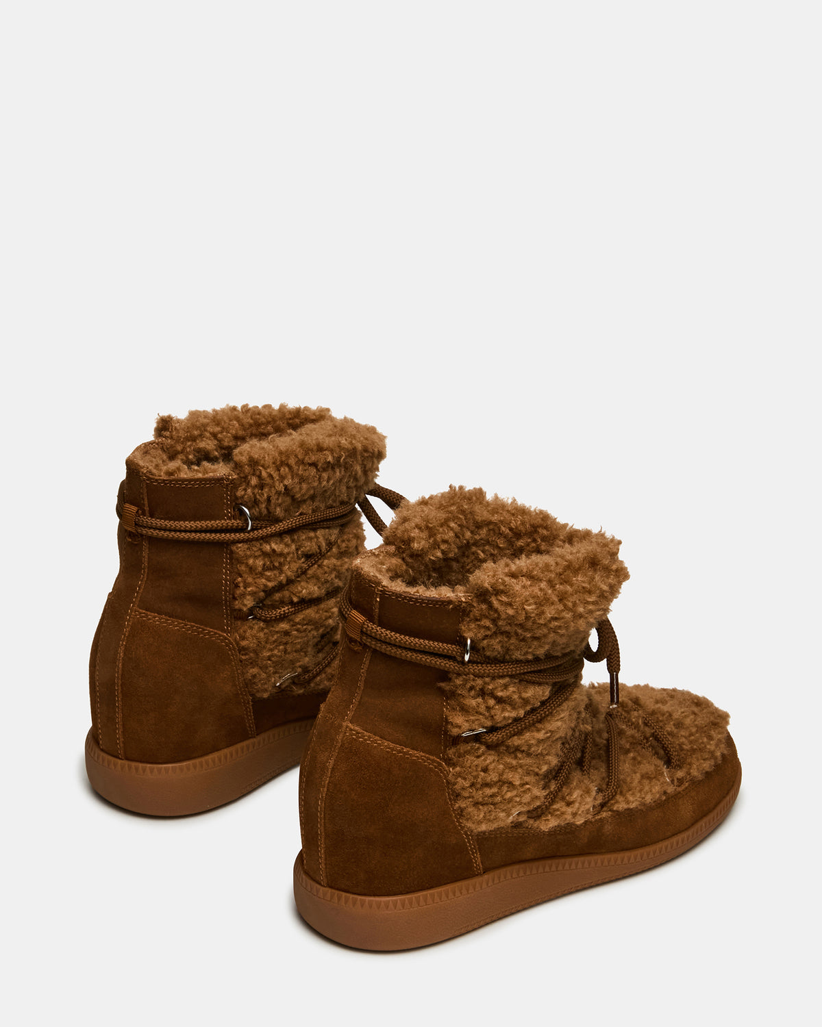 WYSTAN Chestnut Lace-Up Women's Ankle Boot | Steve Madden Exclusive