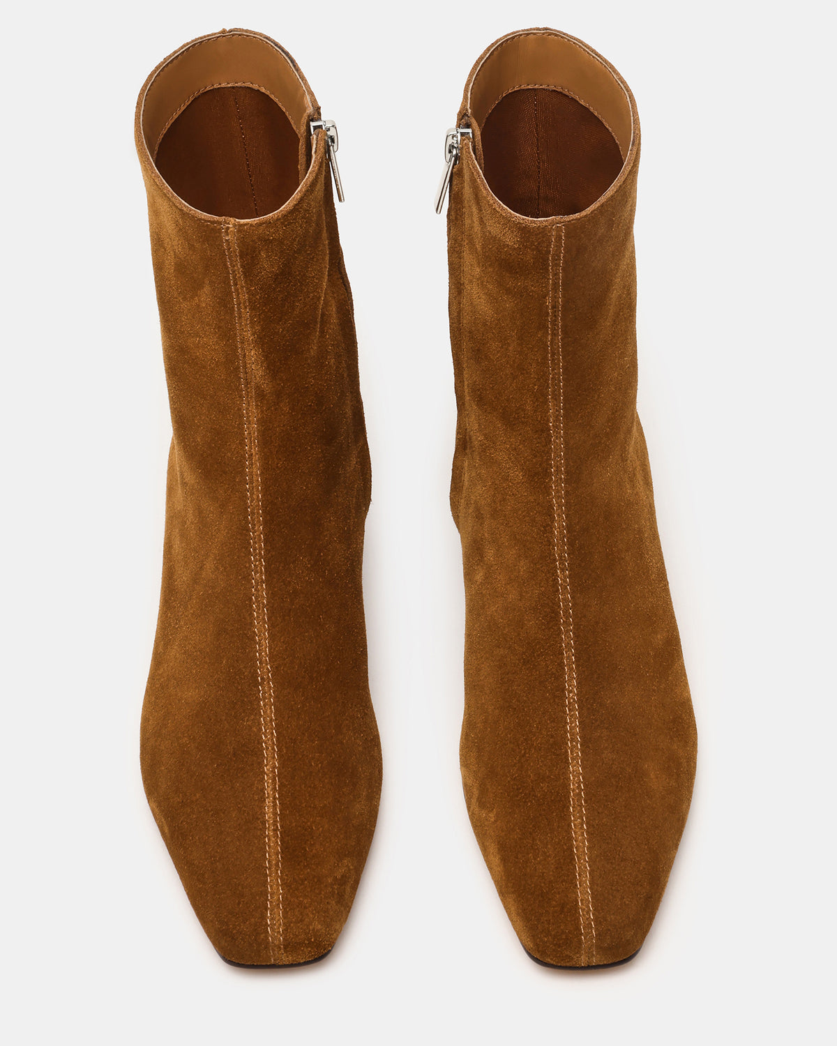 FLAIRE Sand Suede Square-Toe Wedge Bootie Women's Ankle Boot | Steve Madden Customer Favorite
