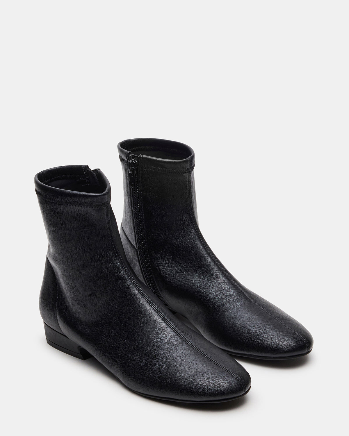 FINCH Black Round Toe Women's Ankle Boot | Steve Madden Special Offer