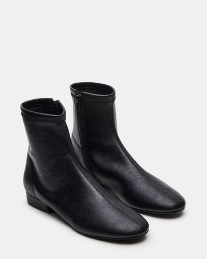 FINCH Black Round Toe Women's Ankle Boot | Steve Madden Special Offer