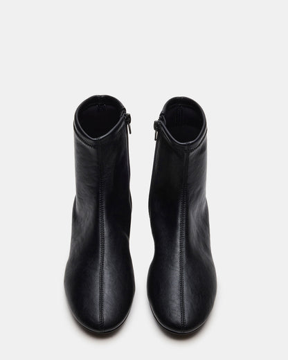 FINCH Black Round Toe Women's Ankle Boot | Steve Madden Special Offer